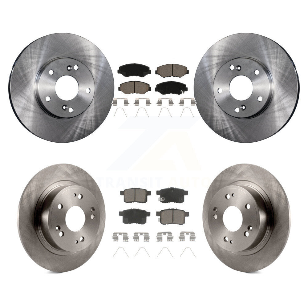 Disc Rotors and Ceramic Brake Pads Kit-K8C-100987 - Kit.bestparts.ca