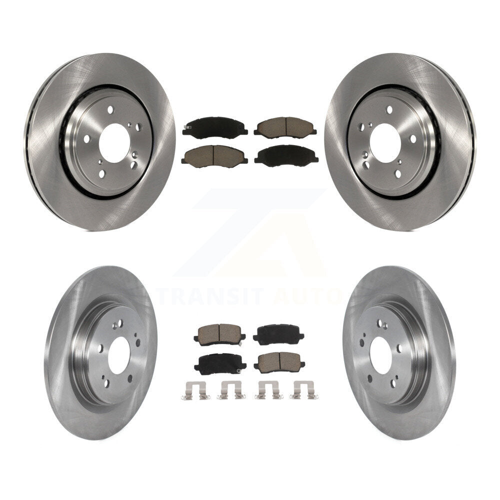 Disc Rotors and Ceramic Brake Pads Kit-K8C-100994 - Kit.bestparts.ca