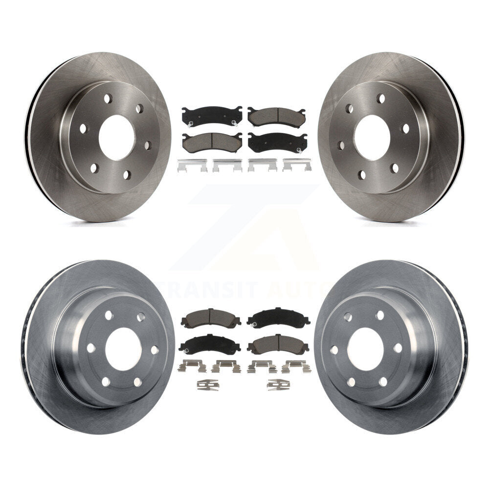 Disc Rotors and Ceramic Brake Pads Kit-K8C-100996 - Kit.bestparts.ca