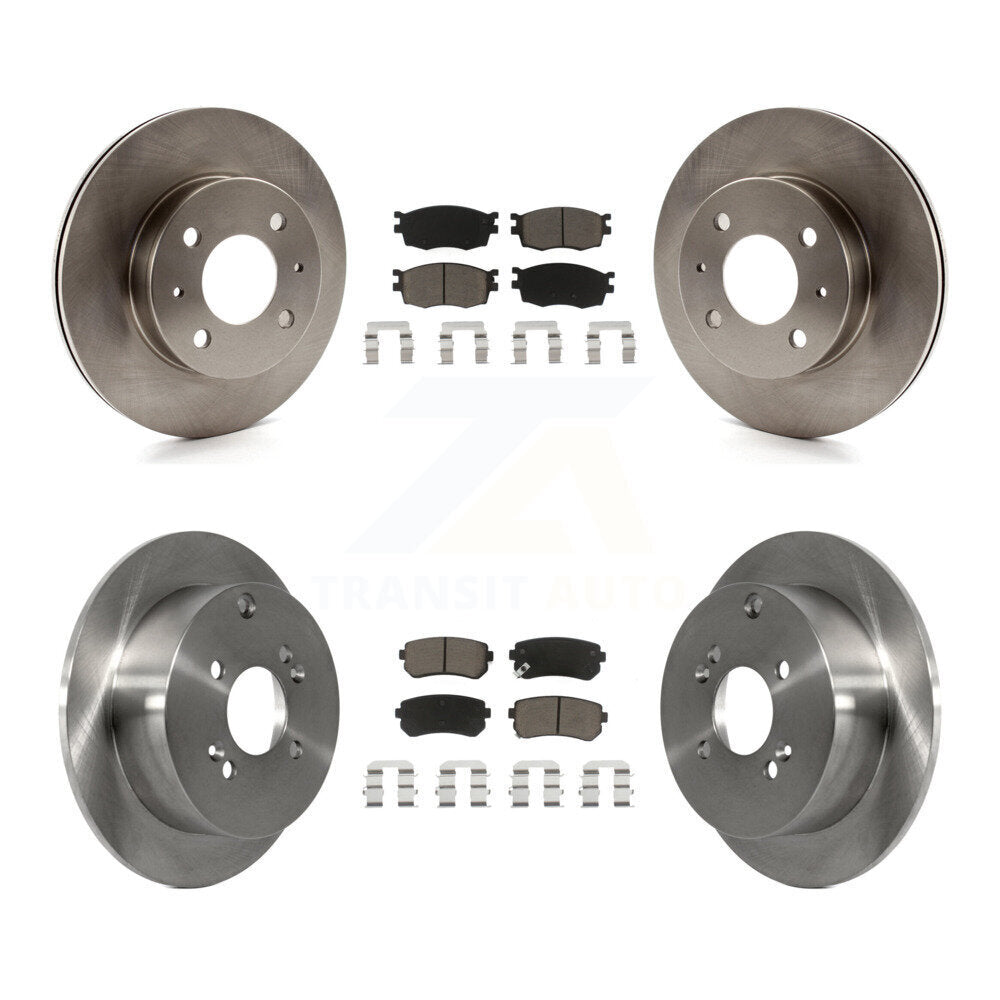 Disc Rotors and Ceramic Brake Pads Kit-K8C-101000 - Kit.bestparts.ca