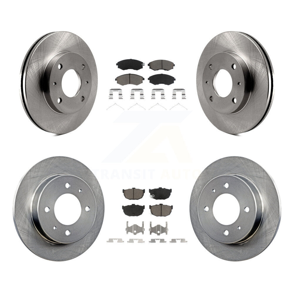 Disc Rotors and Ceramic Brake Pads Kit-K8C-101002 - Kit.bestparts.ca