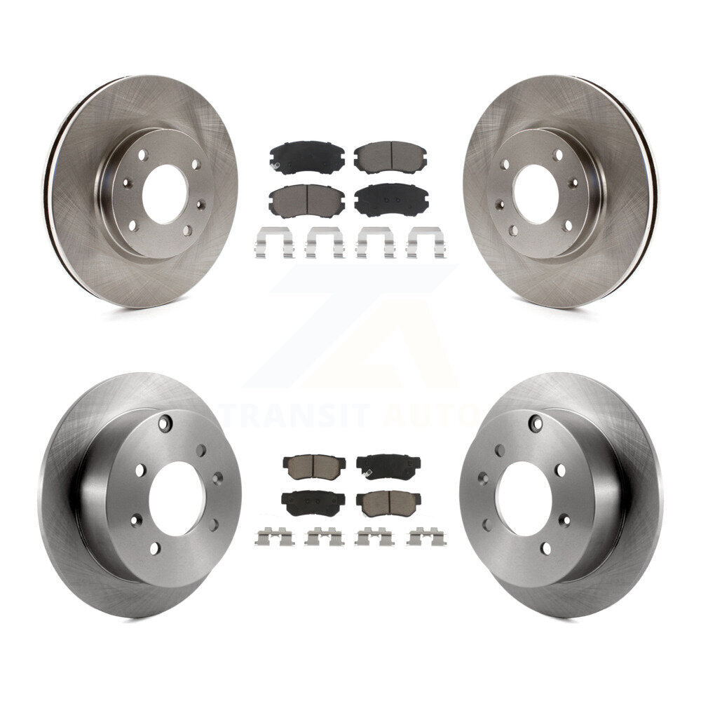 Disc Rotors and Ceramic Brake Pads Kit-K8C-101004 - Kit.bestparts.ca