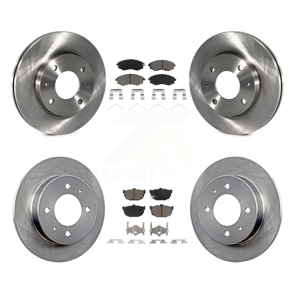 Disc Rotors and Ceramic Brake Pads Kit-K8C-101006 - Kit.bestparts.ca