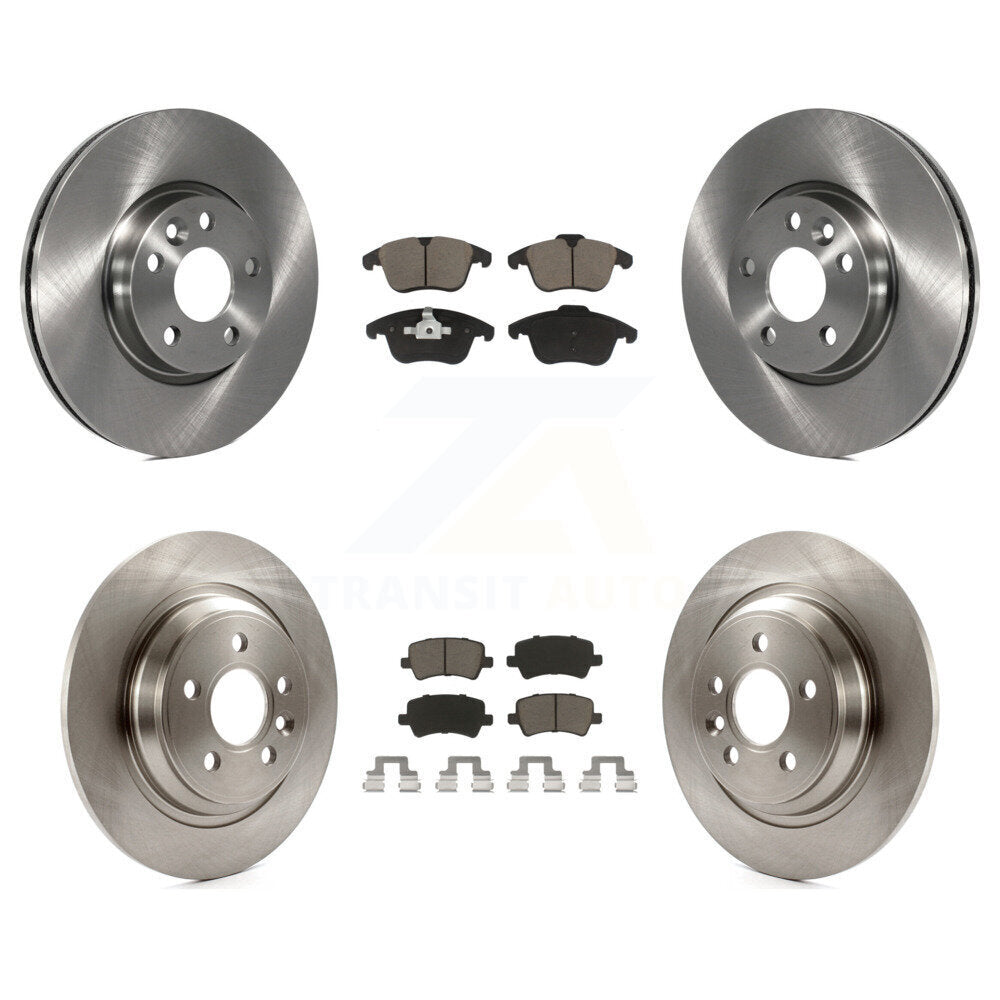 Disc Rotors and Ceramic Brake Pads Kit-K8C-101011 - Kit.bestparts.ca
