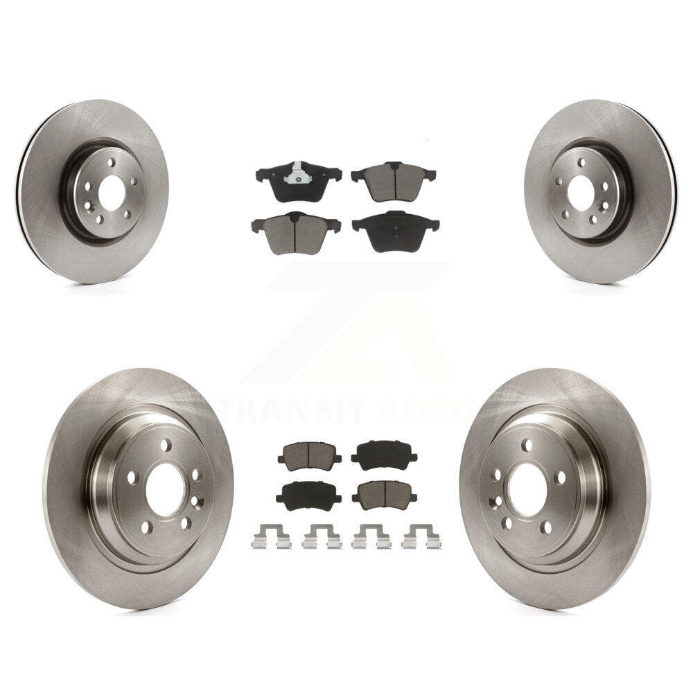 Disc Rotors and Ceramic Brake Pads Kit-K8C-101012 - Kit.bestparts.ca