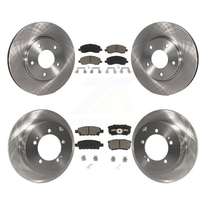 Disc Rotors and Ceramic Brake Pads Kit-K8C-101017 - Kit.bestparts.ca