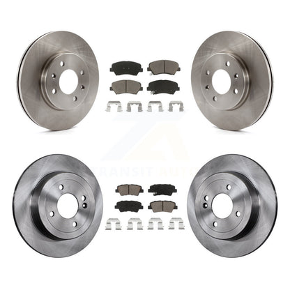 Disc Rotors and Ceramic Brake Pads Kit-K8C-101018 - Kit.bestparts.ca