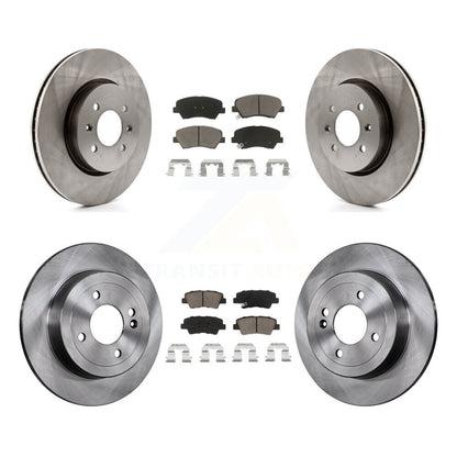 Disc Rotors and Ceramic Brake Pads Kit-K8C-101019 - Kit.bestparts.ca