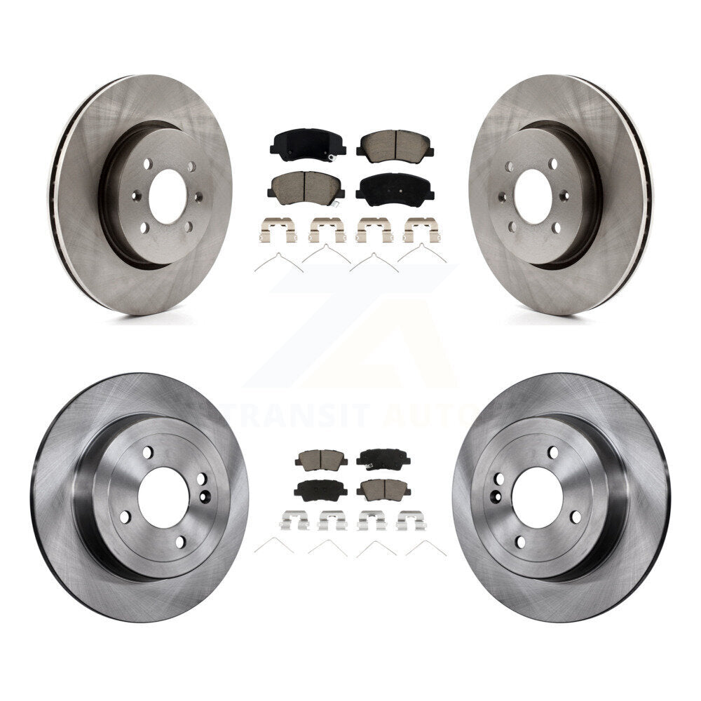 Disc Rotors and Ceramic Brake Pads Kit-K8C-101023 - Kit.bestparts.ca