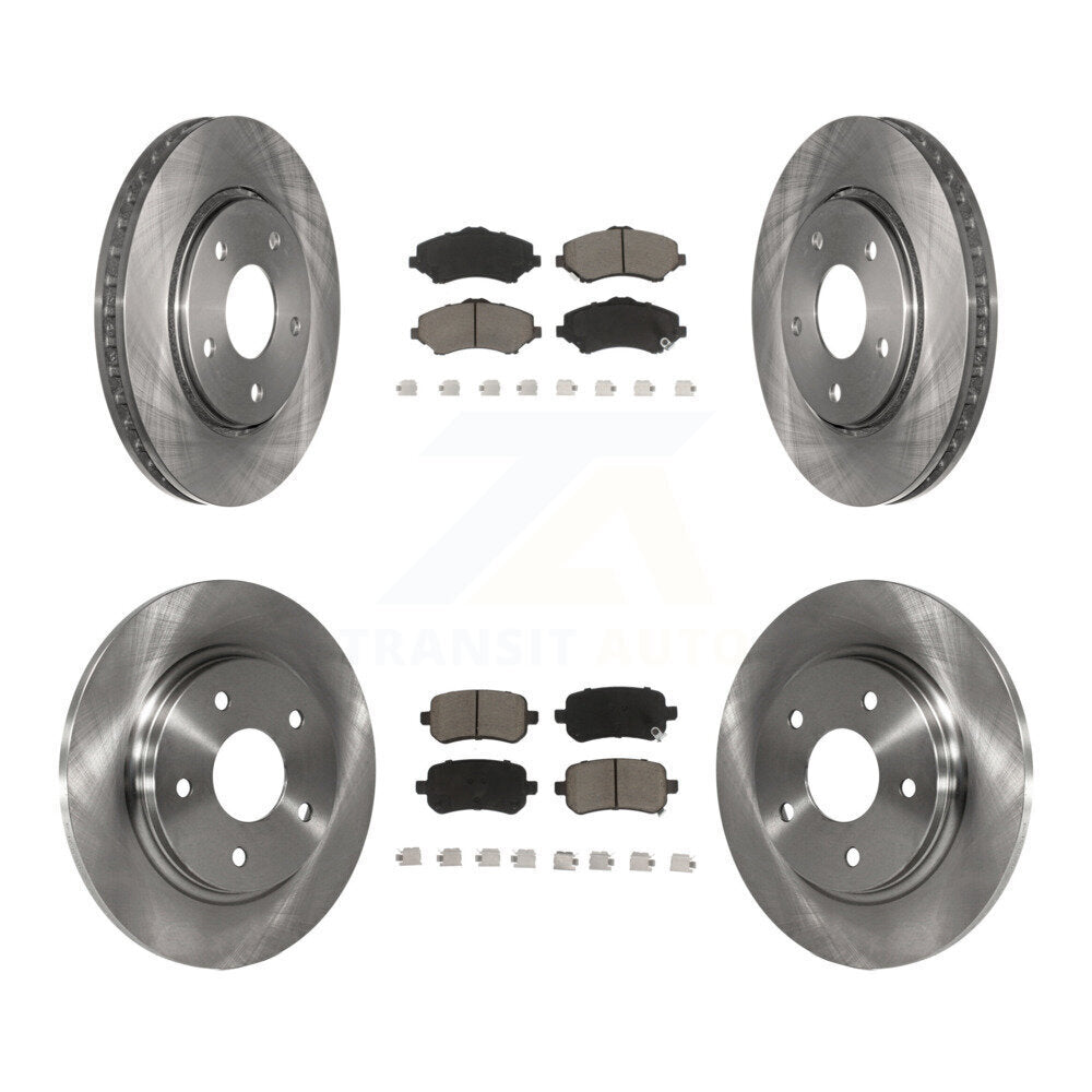 Disc Rotors and Ceramic Brake Pads Kit-K8C-101026 - Kit.bestparts.ca Kit.bestparts.ca