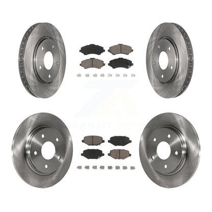 Disc Rotors and Ceramic Brake Pads Kit-K8C-101027 - Kit.bestparts.ca