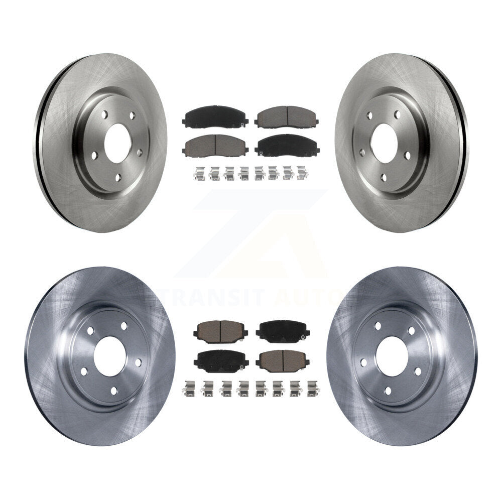 Disc Rotors and Ceramic Brake Pads Kit-K8C-101028 - Kit.bestparts.ca