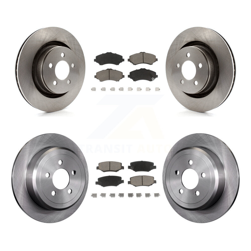 Disc Rotors and Ceramic Brake Pads Kit-K8C-101029 - Kit.bestparts.ca