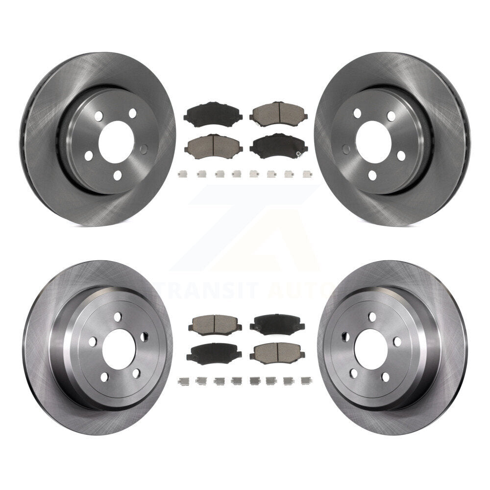 Disc Rotors and Ceramic Brake Pads Kit-K8C-101030 - Kit.bestparts.ca