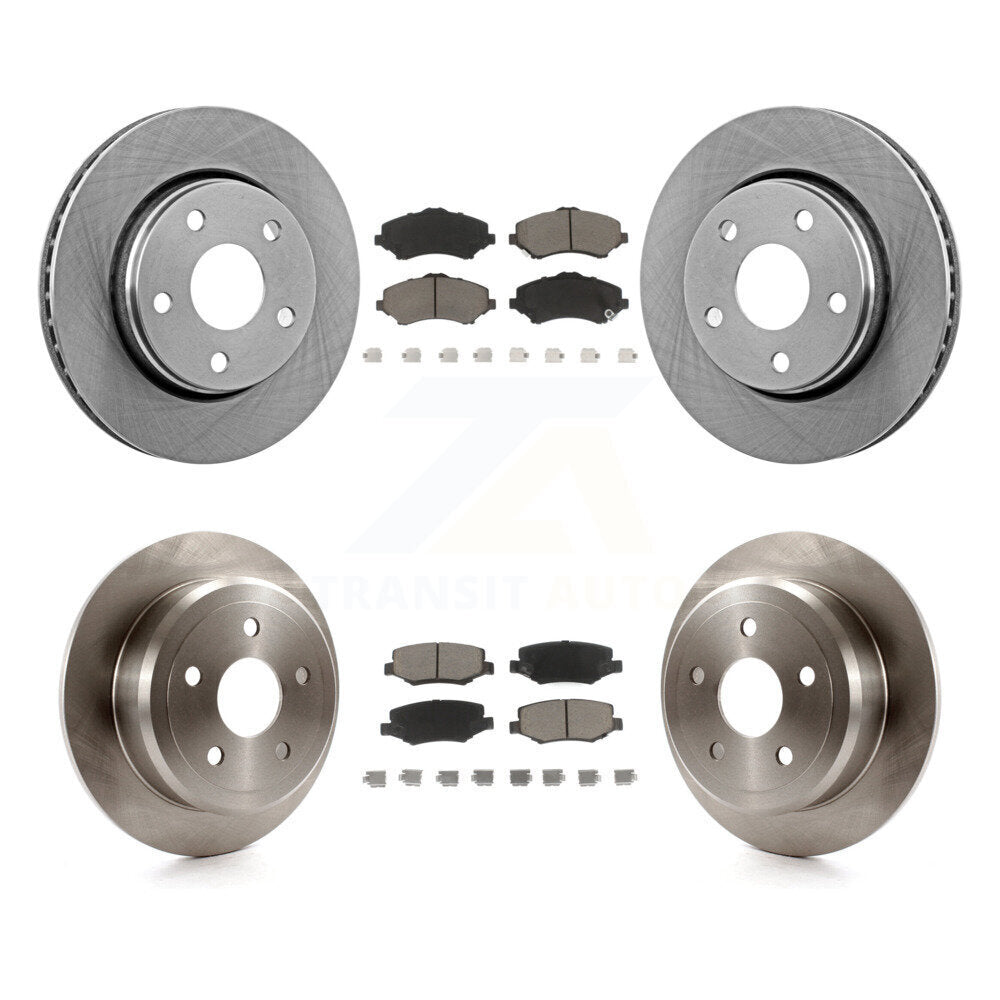 Disc Rotors and Ceramic Brake Pads Kit-K8C-101031 - Kit.bestparts.ca