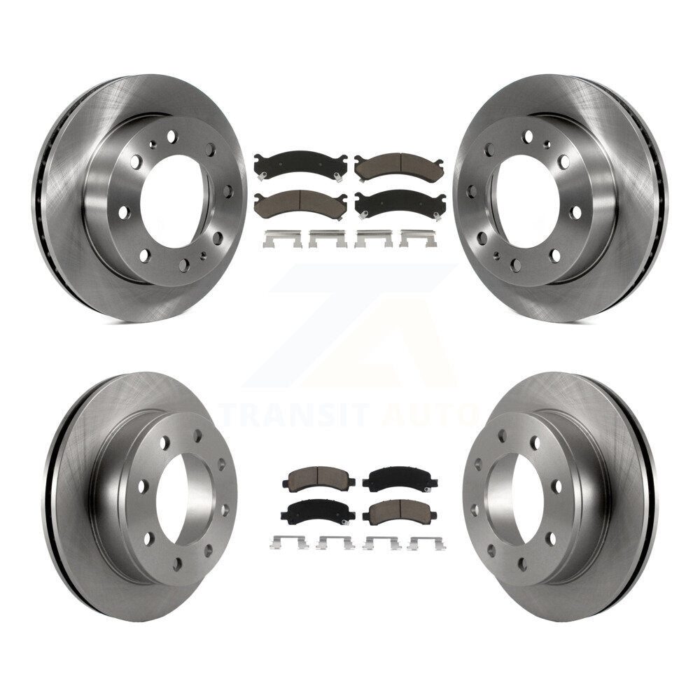 Disc Rotors and Ceramic Brake Pads Kit-K8C-101034 - Kit.bestparts.ca