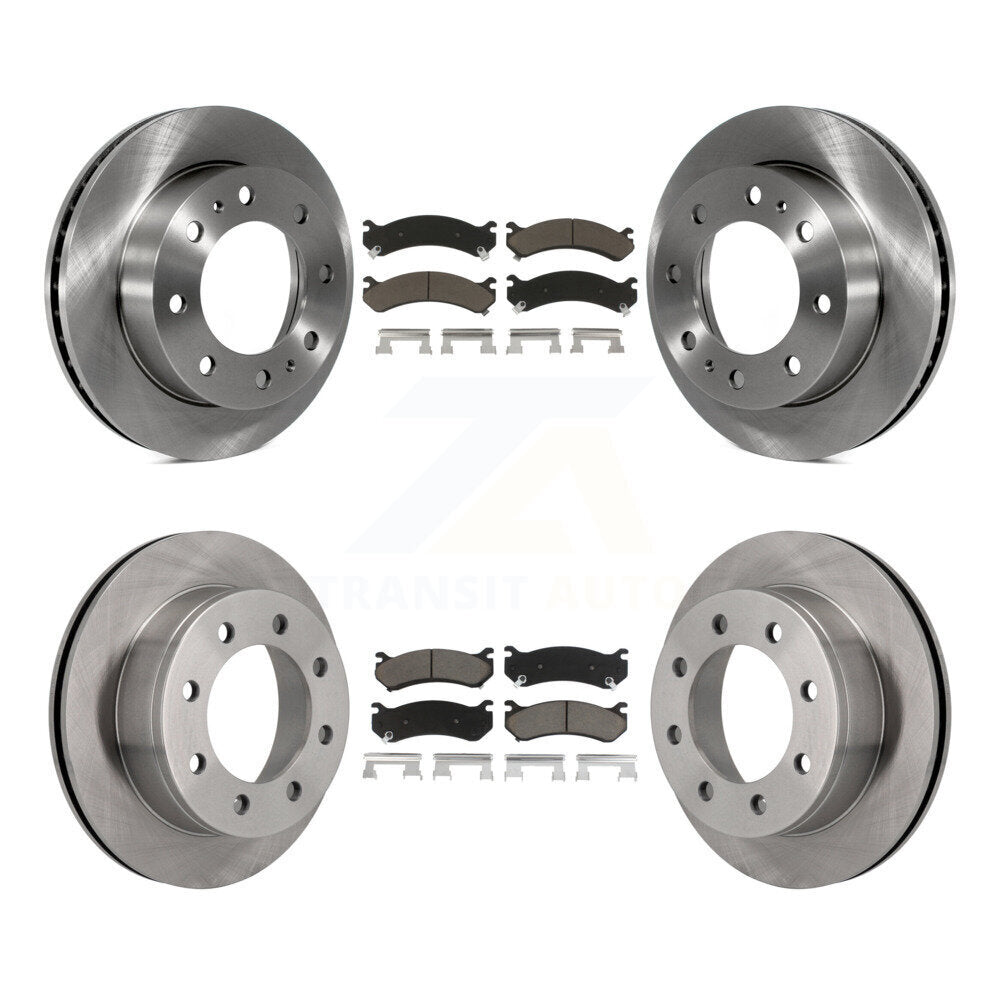 Disc Rotors and Ceramic Brake Pads Kit-K8C-101035 - Kit.bestparts.ca