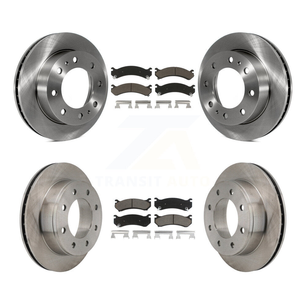 Disc Rotors and Ceramic Brake Pads Kit-K8C-101036 - Kit.bestparts.ca