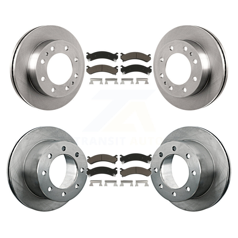 Disc Rotors and Ceramic Brake Pads Kit-K8C-101037 - Kit.bestparts.ca