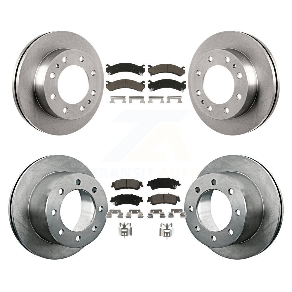 Disc Rotors and Ceramic Brake Pads Kit-K8C-101043 - Kit.bestparts.ca