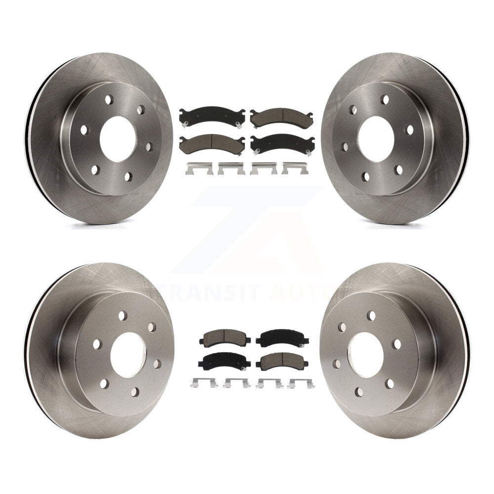 Disc Rotors and Ceramic Brake Pads Kit-K8C-101046 - Kit.bestparts.ca