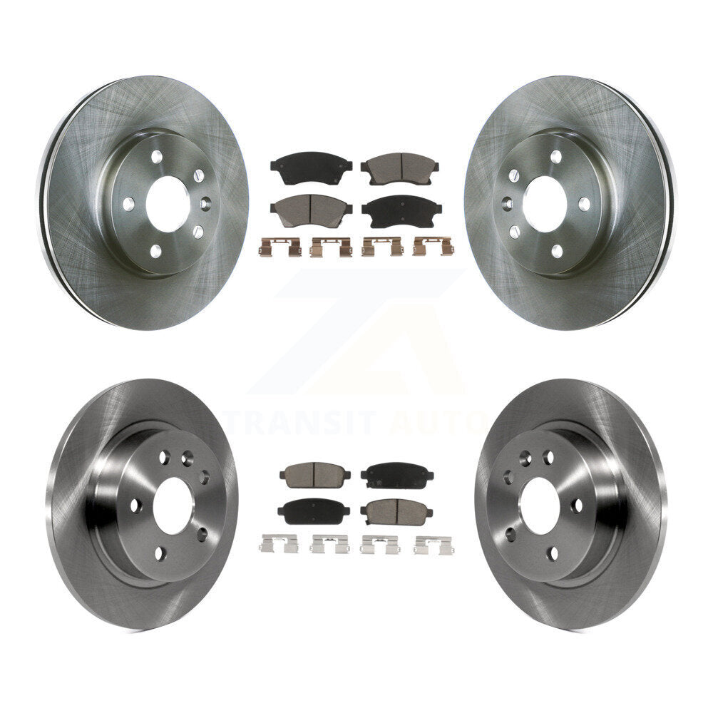 Disc Rotors and Ceramic Brake Pads Kit-K8C-101048 - Kit.bestparts.ca