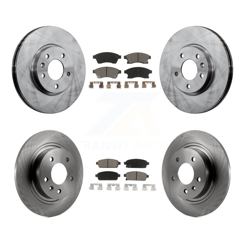 Disc Rotors and Ceramic Brake Pads Kit-K8C-101049 - Kit.bestparts.ca Kit.bestparts.ca