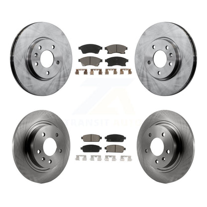 Disc Rotors and Ceramic Brake Pads Kit-K8C-101049 - Kit.bestparts.ca