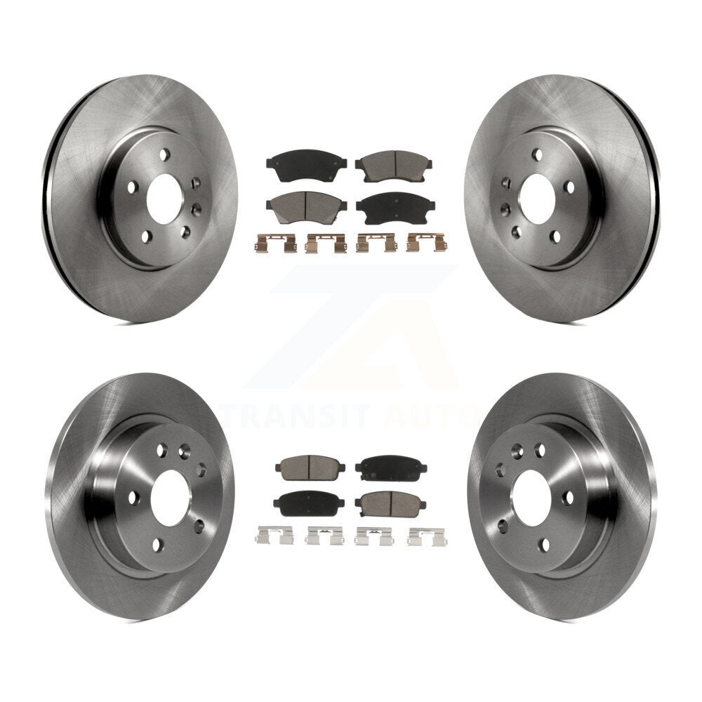 Disc Rotors and Ceramic Brake Pads Kit-K8C-101050 - Kit.bestparts.ca
