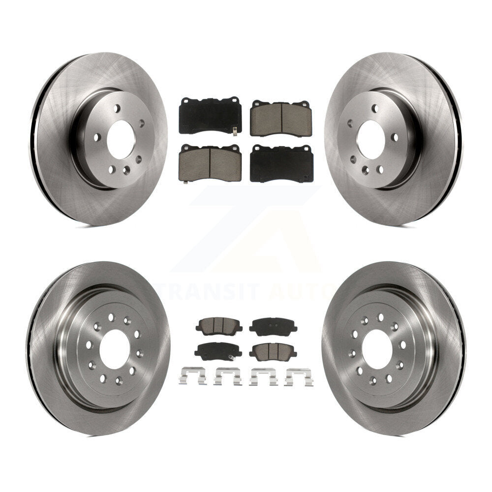 Disc Rotors and Ceramic Brake Pads Kit-K8C-101052 - Kit.bestparts.ca