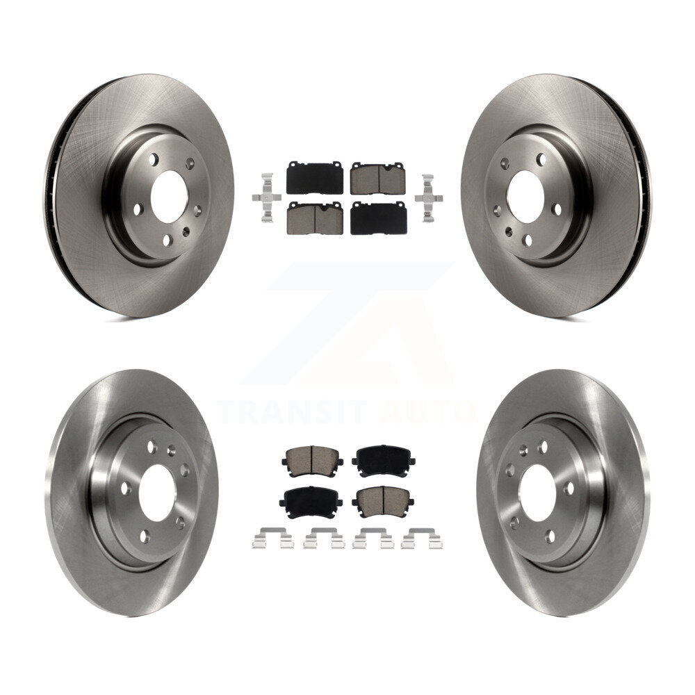 Disc Rotors and Ceramic Brake Pads Kit-K8C-101056 - Kit.bestparts.ca