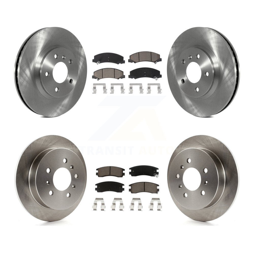 Disc Rotors and Ceramic Brake Pads Kit-K8C-101072 - Kit.bestparts.ca Kit.bestparts.ca