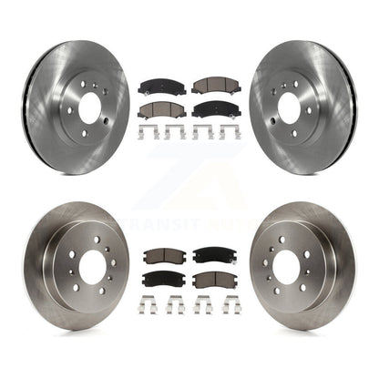 Disc Rotors and Ceramic Brake Pads Kit-K8C-101072 - Kit.bestparts.ca