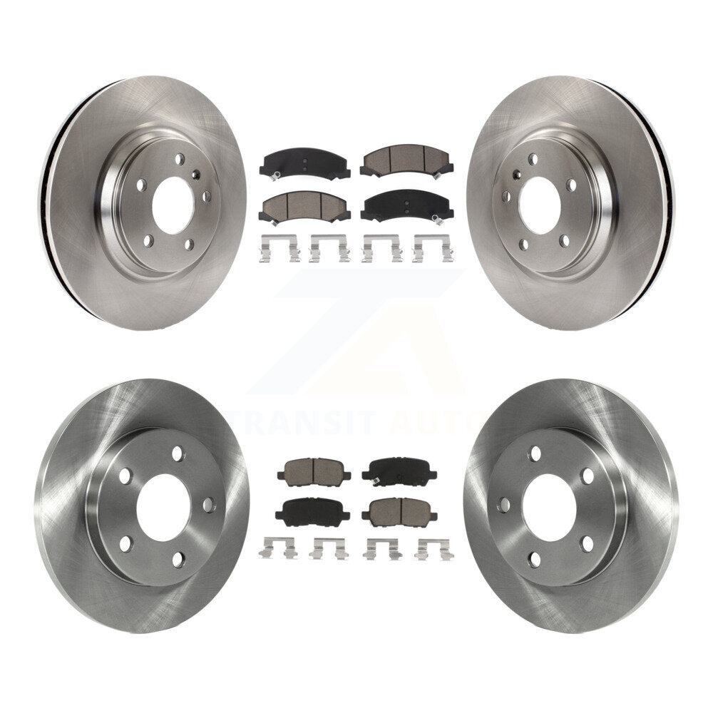 Disc Rotors and Ceramic Brake Pads Kit-K8C-101073 - Kit.bestparts.ca