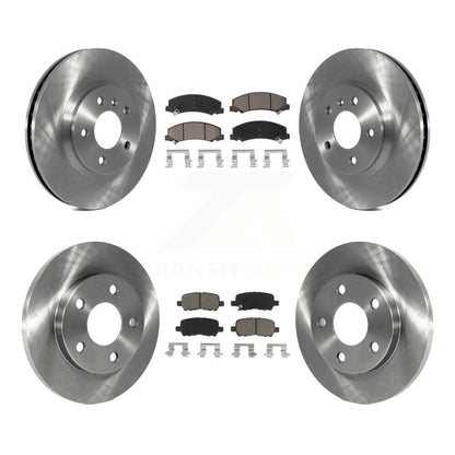 Disc Rotors and Ceramic Brake Pads Kit-K8C-101074 - Kit.bestparts.ca