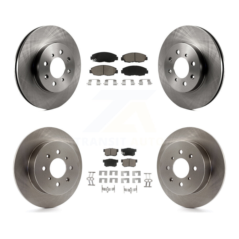 Disc Rotors and Ceramic Brake Pads Kit-K8C-101076 - Kit.bestparts.ca
