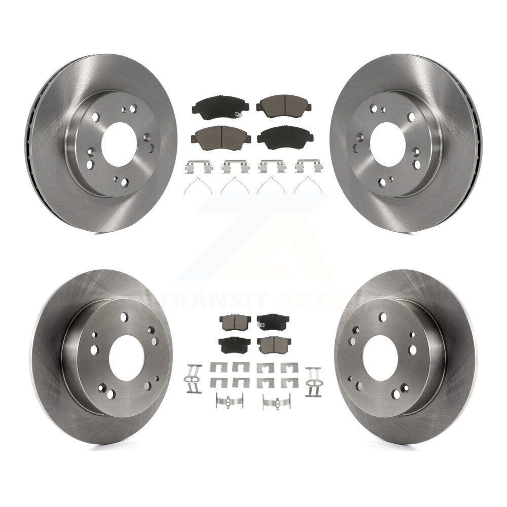 Disc Rotors and Ceramic Brake Pads Kit-K8C-101077 - Kit.bestparts.ca