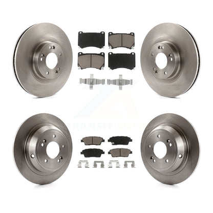 Disc Rotors and Ceramic Brake Pads Kit-K8C-101081 - Kit.bestparts.ca