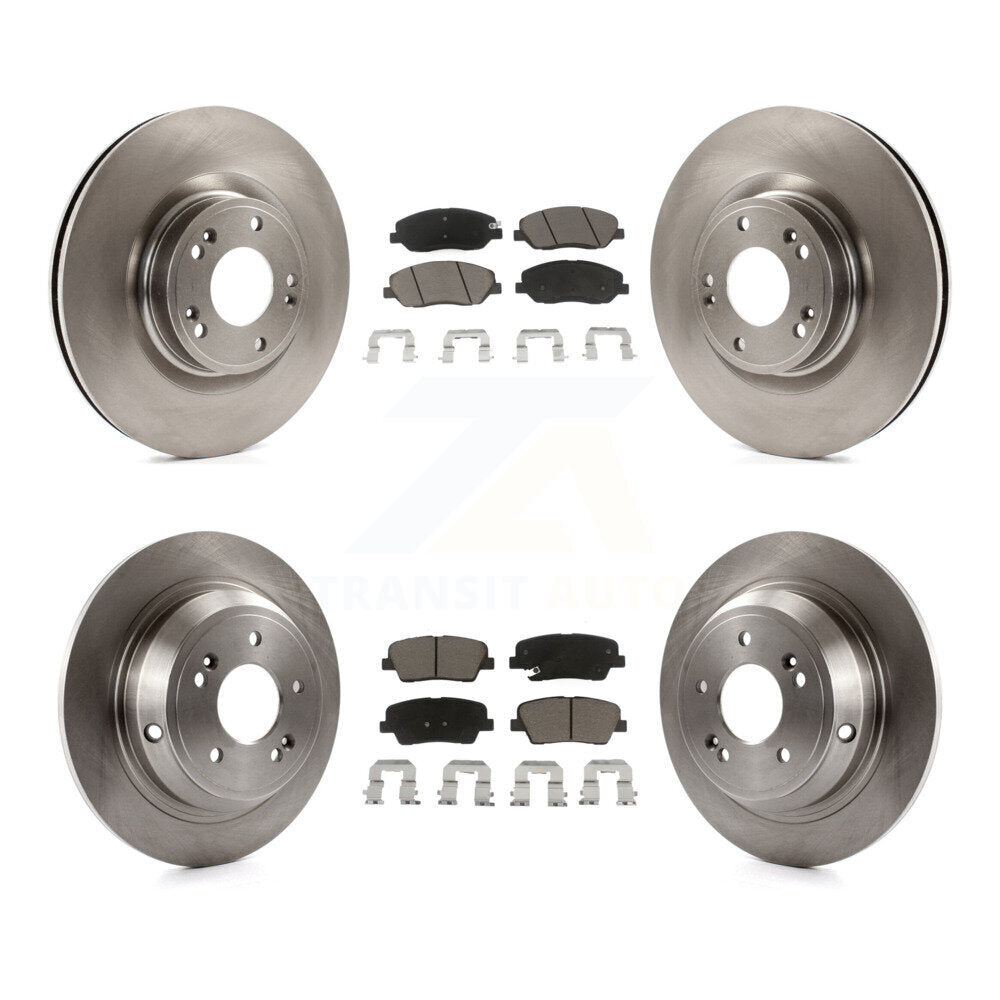 Disc Rotors and Ceramic Brake Pads Kit-K8C-101084 - Kit.bestparts.ca