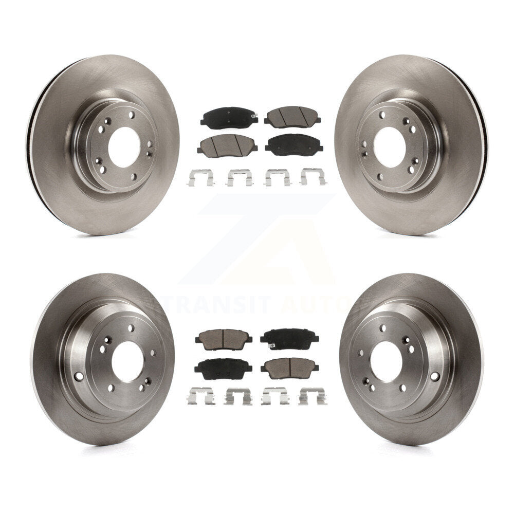 Disc Rotors and Ceramic Brake Pads Kit-K8C-101085 - Kit.bestparts.ca