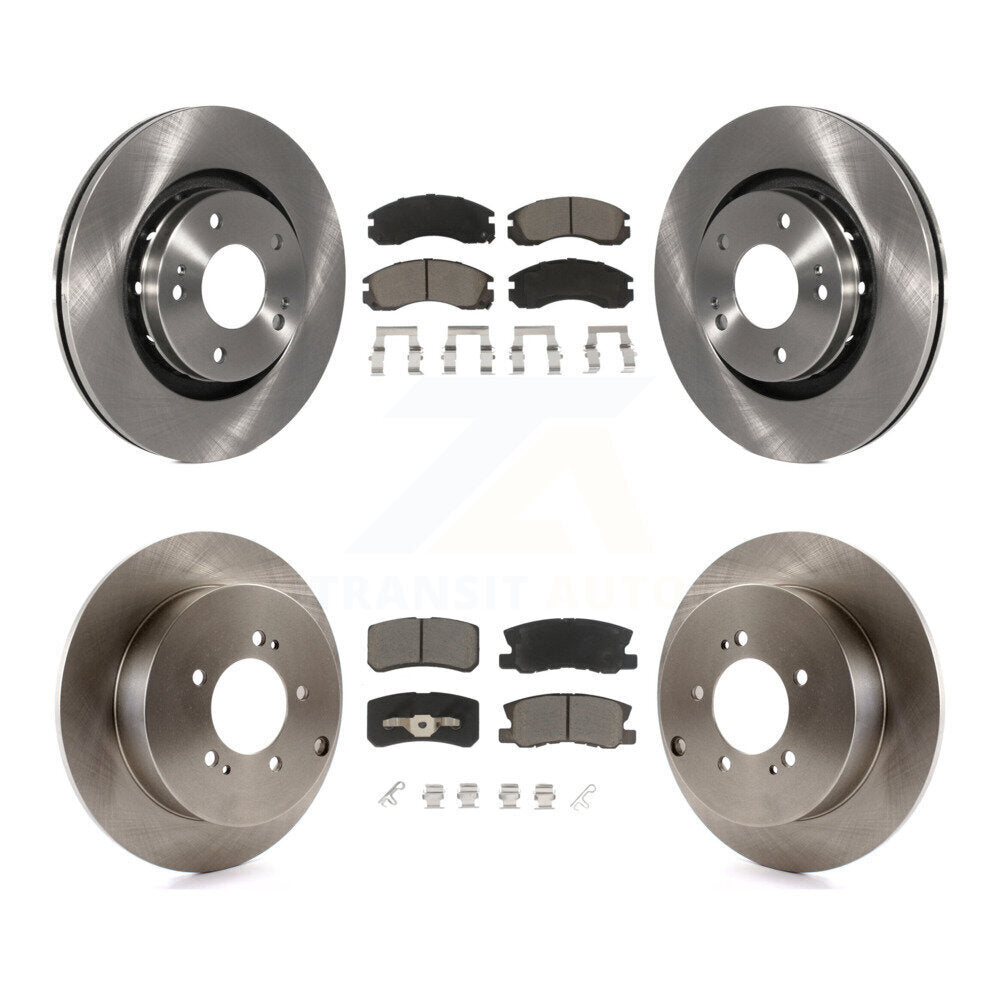 Disc Rotors and Ceramic Brake Pads Kit-K8C-101095 - Kit.bestparts.ca