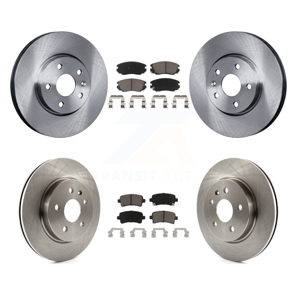 Disc Rotors and Ceramic Brake Pads Kit-K8C-101110 - Kit.bestparts.ca Kit.bestparts.ca