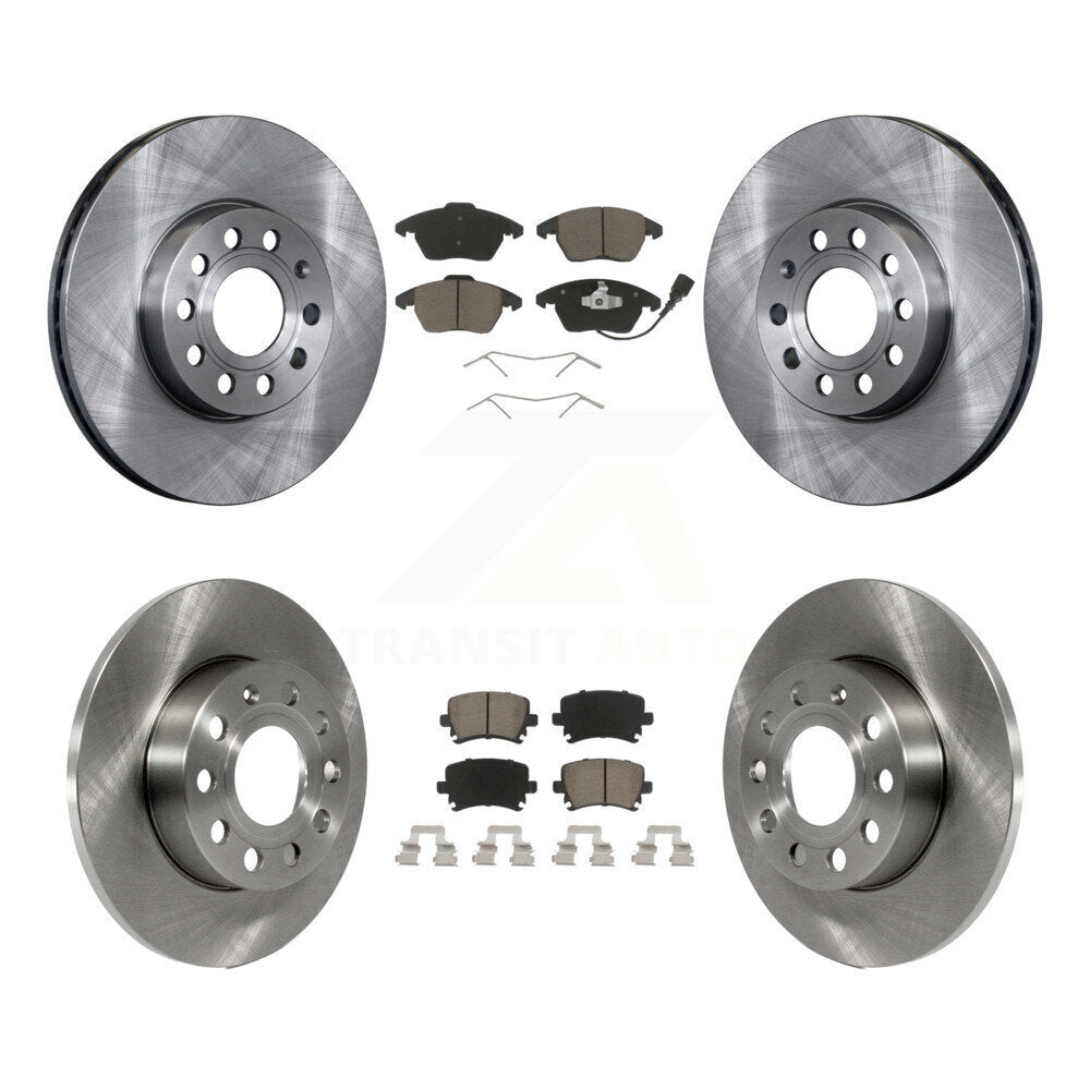 Disc Rotors and Ceramic Brake Pads Kit-K8C-101125 - Kit.bestparts.ca
