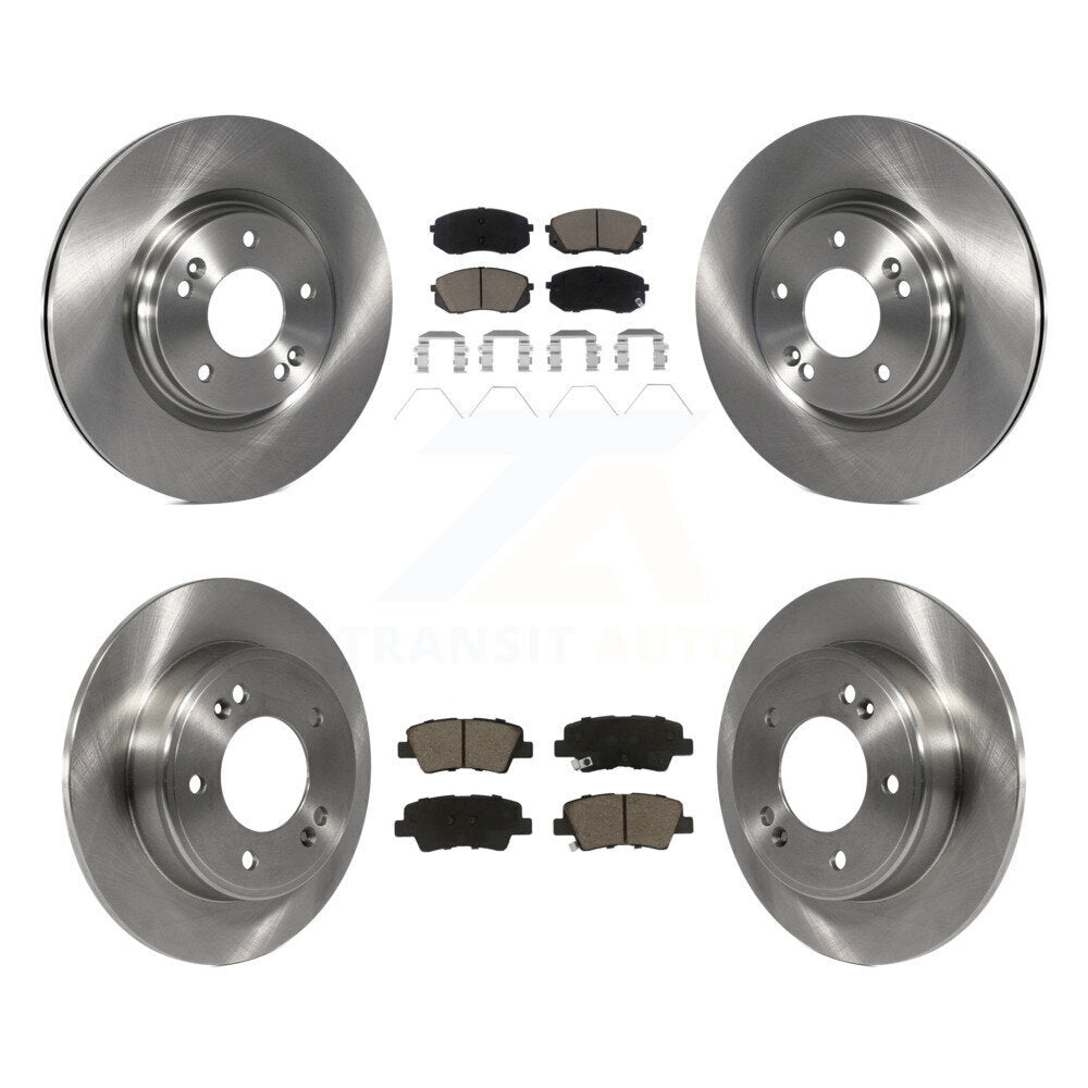 Disc Rotors and Ceramic Brake Pads Kit-K8C-101132