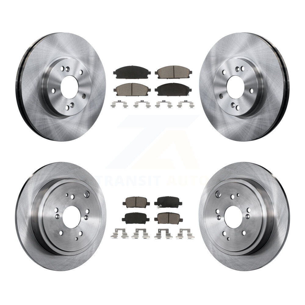 Disc Rotors and Ceramic Brake Pads Kit-K8C-101140 - Kit.bestparts.ca