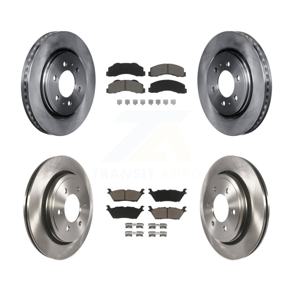Disc Rotors and Ceramic Brake Pads Kit-K8C-101155 - Kit.bestparts.ca