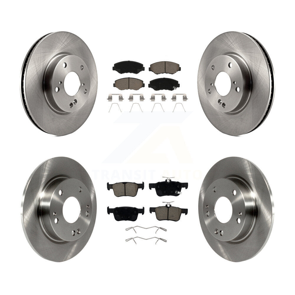 Disc Rotors and Ceramic Brake Pads Kit-K8C-101157 - Kit.bestparts.ca