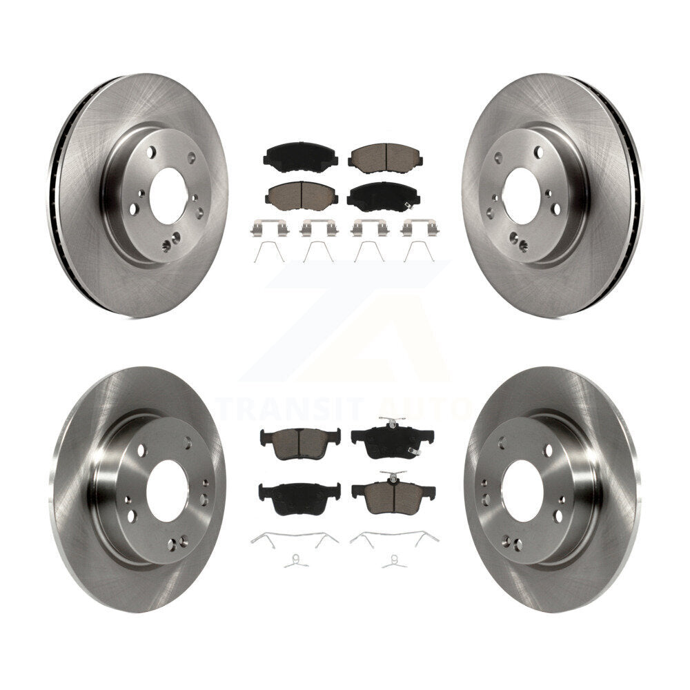Disc Rotors and Ceramic Brake Pads Kit-K8C-101158 - Kit.bestparts.ca