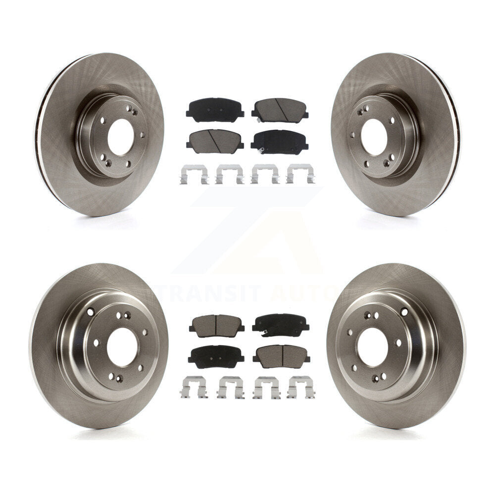 Disc Rotors and Ceramic Brake Pads Kit-K8C-101164 - Kit.bestparts.ca