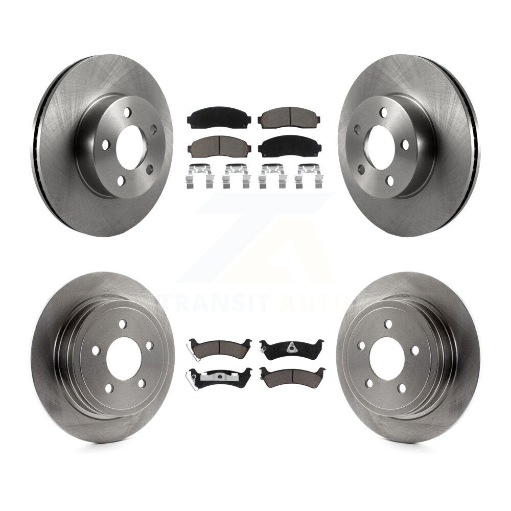 Disc Rotors and Ceramic Brake Pads Kit-K8C-101167 - Kit.bestparts.ca